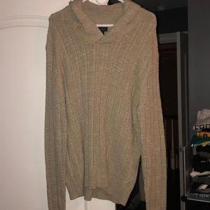 J. Crew cashmere tan men’s sweater